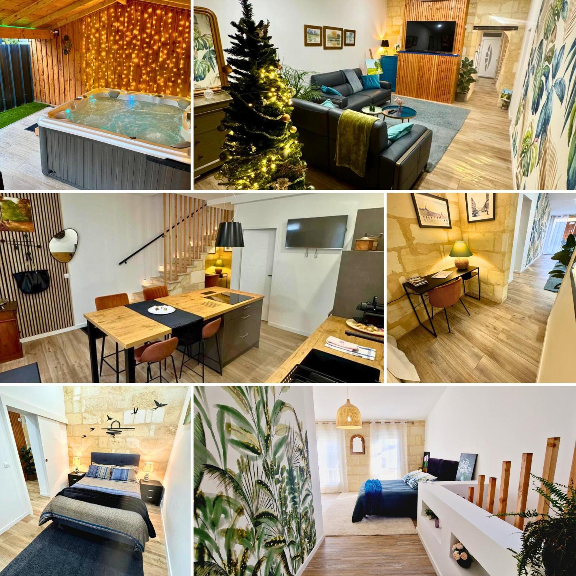 La Bulle Medocaine - Jacuzzi- Confort Villa